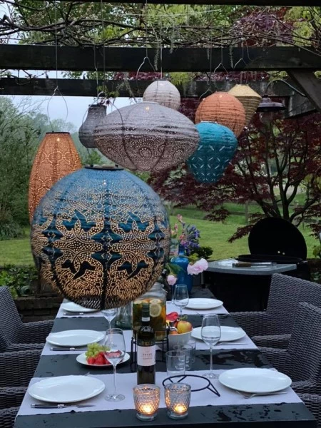 Lumiz Mandela Balloon30 Hanglamp Groen - Afbeelding 3