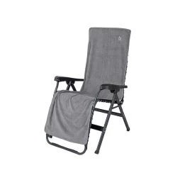 Bo-Camp Stoelhoes Badstof L - Grijs