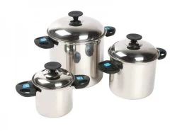 Bo-Camp Pannenset Elegance Compact 3 | 3-Delig