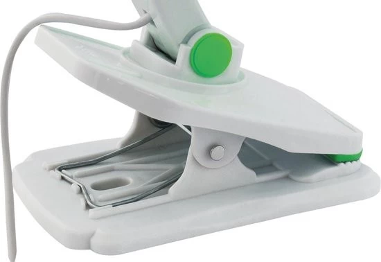 Eurotrail Tafelventilator Opvouwbaar 230V - Green White - Afbeelding 2