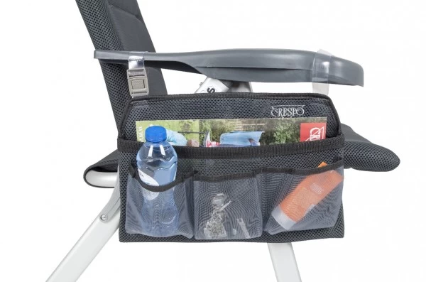 Crespo Campingstoel Organizer Voor Armleuning Universeel - Grijs - Afbeelding 6