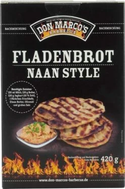 Don Marco's BBQ Bakmix Naan Brood 420G