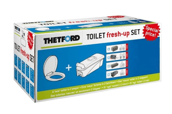 Thetford Fresh-Up Set C2-C3-C4 Met Wielen Rechts - Afbeelding 3