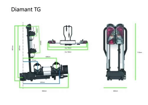Pro-User Fietsendrager Diamant TG - Afbeelding 5