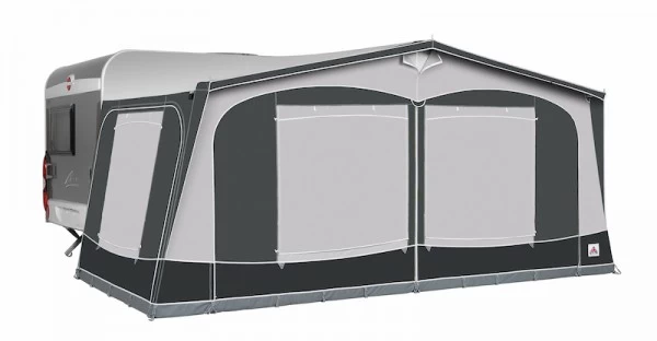 Dorema Garda 240 De Luxe Incl. St. Frame 25mm - Antraciet - Afbeelding 2