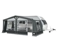 Dorema Garda 240 Incl. St. Frame 25mm - Antraciet - Afbeelding 11