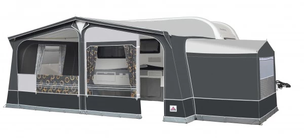 Dorema Uitbouw Olympic Antraciet - Hoog St. Frame 22mm