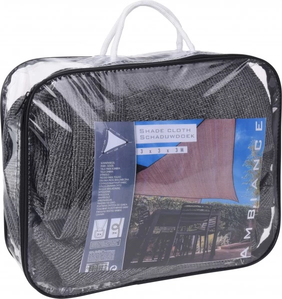 Schaduwdoek Driehoek 3M - Grijs