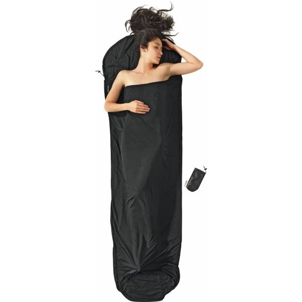 Cocoon Lakenzak Mummyliner Thermo - Zwart