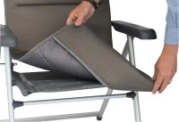 Bo-Camp Stoelhoes Badstof L Polst. Antraciet - Afbeelding 19