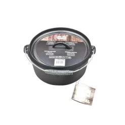 Pan M/Deksel 28X13cm Gietijzer 8 Liter