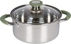 Bo-Camp Pan Elan 2 Laag RVS 16X8 Inductie