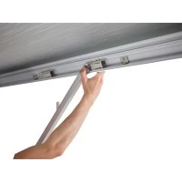 Eurotrail Tafelventilator Opvouwbaar 230V - Green White - Afbeelding 12