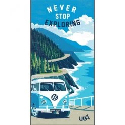 Volkswagen - M - Towel - Sage - Blue